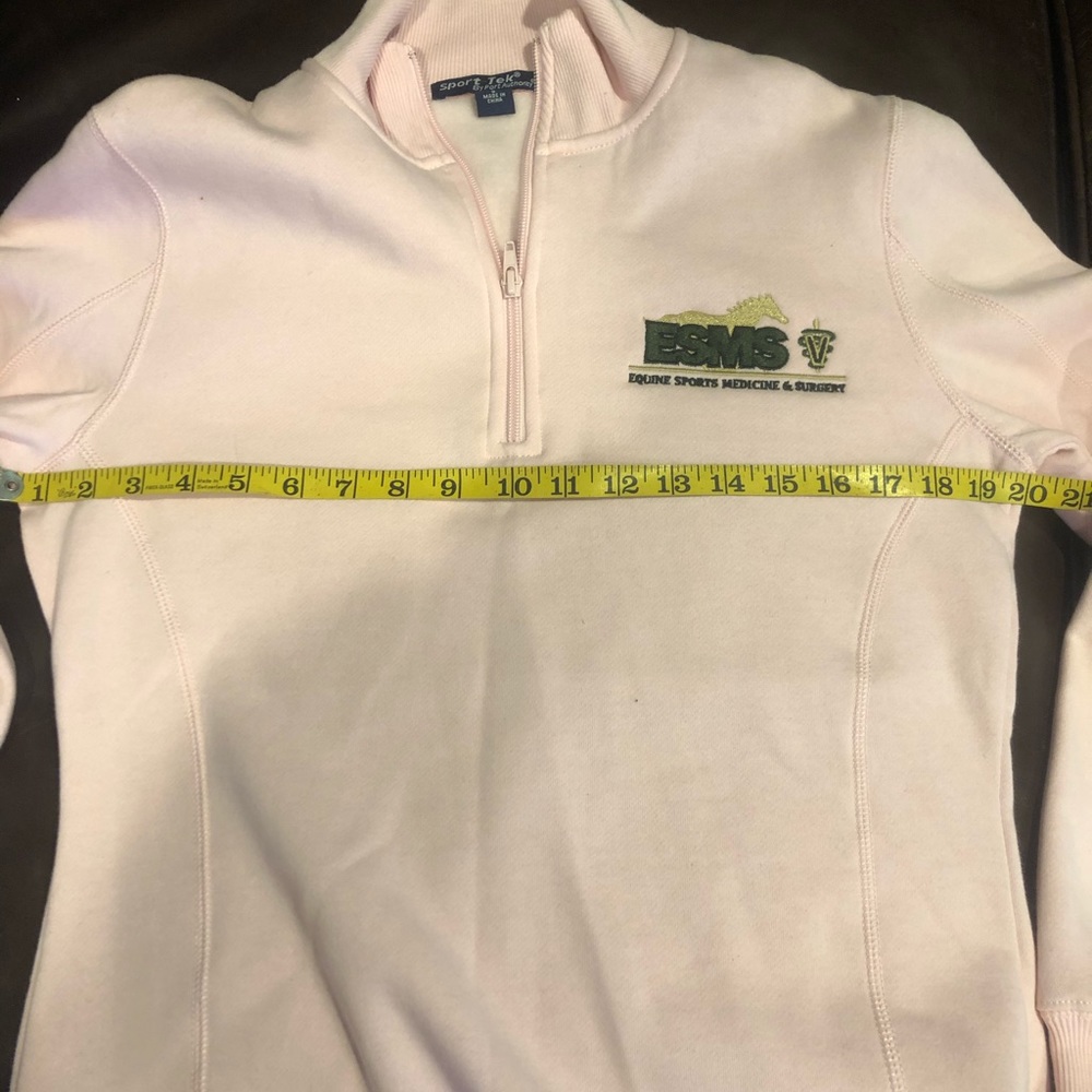 Light Pink 1/4 zip up - Picture 5 of 5